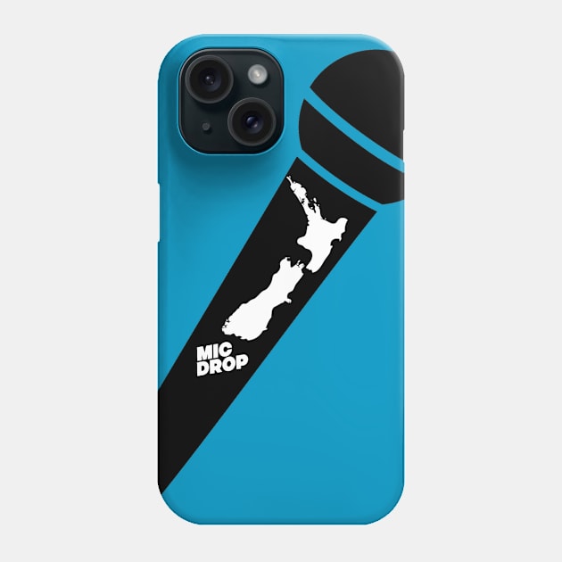 Mic Drop NZ Maprophone Phone Case by Mic Drop