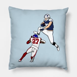 the hurdling jake Pillow