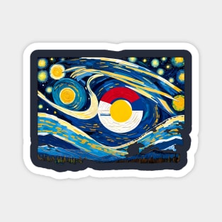 Colorado state flag Magnet