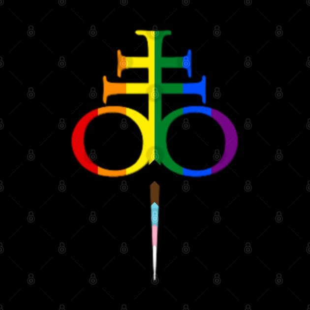 Bloodrayne Rainbow Symbol by Danispolez_illustrations