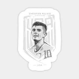 Christian Pulisic for USA 2022 Magnet