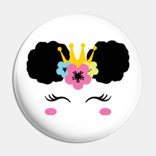 Cute afro Pin