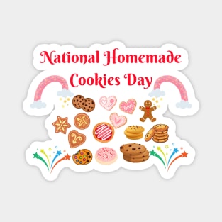 National Homemade Cookies Day Magnet