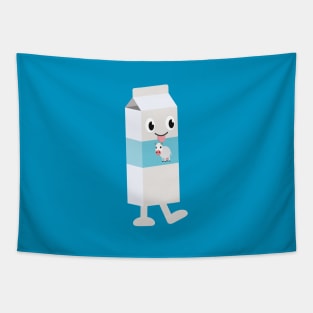 Silly milk box Tapestry