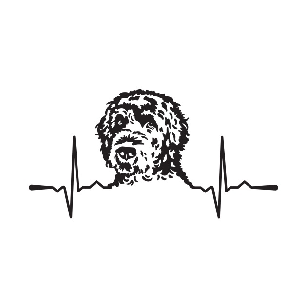 Labradoodle Heartbeat by Statement-Designs