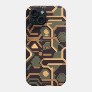 HieroThyme Chronolith C0001-c camouflage Phone Case