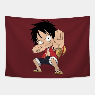 Chibi Monkey D Luffy Gear 2 Tapestry