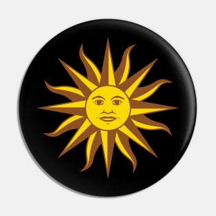 Sol de mayo Pin