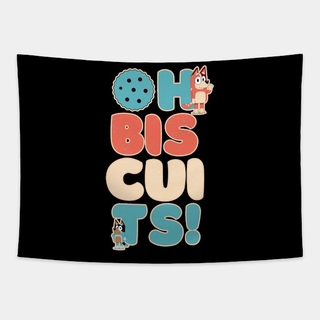 biscuits vintage Tapestry by Rondeboy