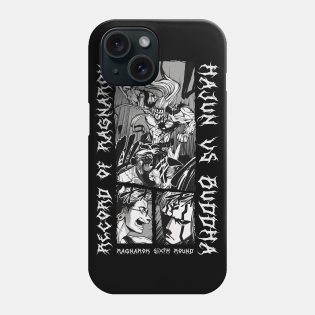 Buddha vs Hajun - RECORD RAGNAROK - SHUUMATSU VALKYRIE Manga Design V3 Phone Case by JPNDEMON