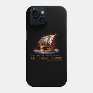 Ancient Rome - Classical Roman Quote - First Punic War Phone Case