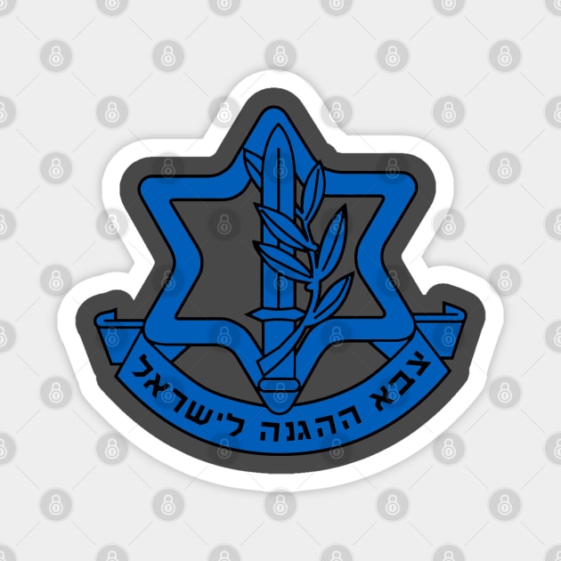 IDF Israel Defense force Insignia Magnet by EphemeraKiosk