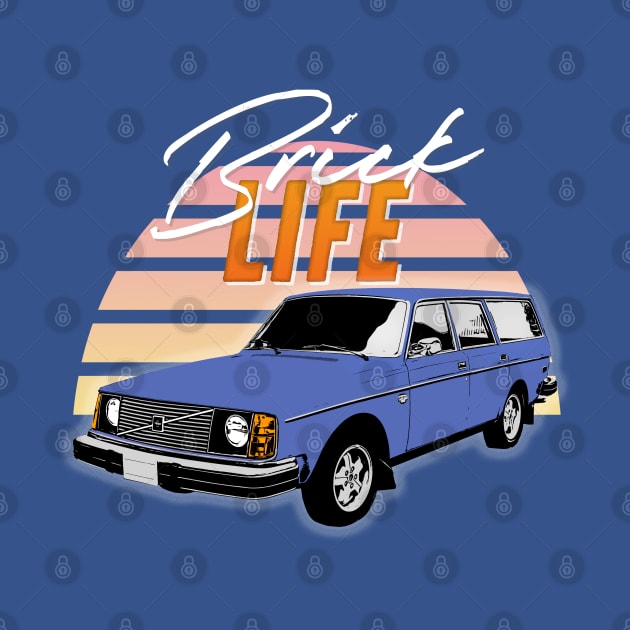 Brick Life / Volvo 240/245 Wagon Design by DankFutura