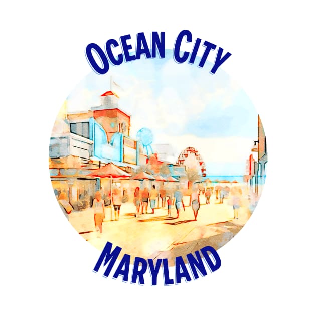 Ocean City, Maryland by KeeganCreations