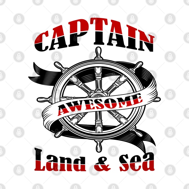 Captain Awesome Land & Sea by mostoredesigns