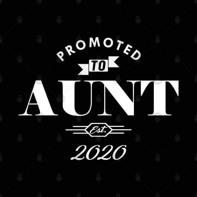 New Aunt - Promoted to Aunt est. 2020 by KC Happy Shop