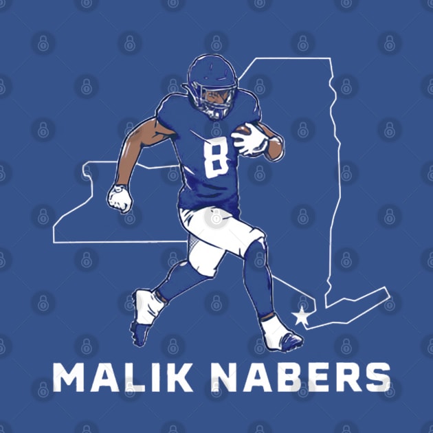 Malik Nabers State Star by artbygonzalez