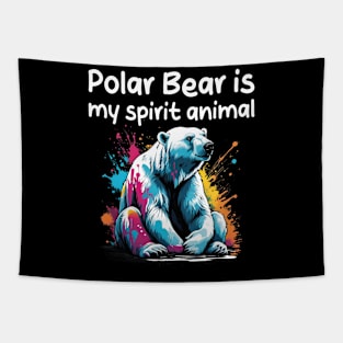 Polar Bear is my spirit animal Tapestry