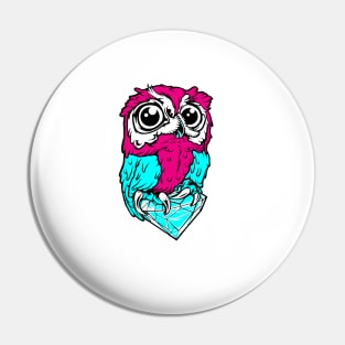 Owls, eagle owl | design Pin