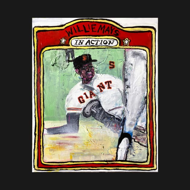 Willie Mays by ElSantosWorld