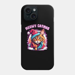 meowy catmas Phone Case