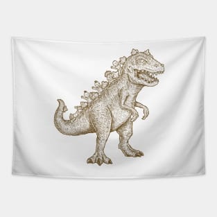 reptar lines Tapestry