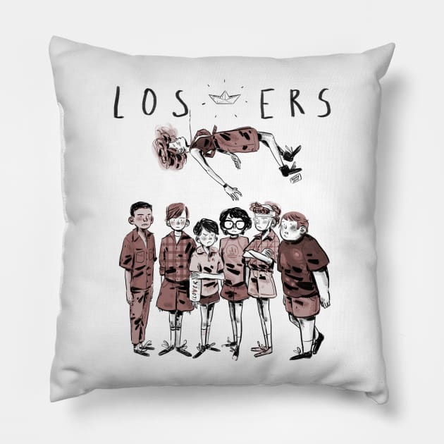 The Losers Club Pillow by AgnyInnocente