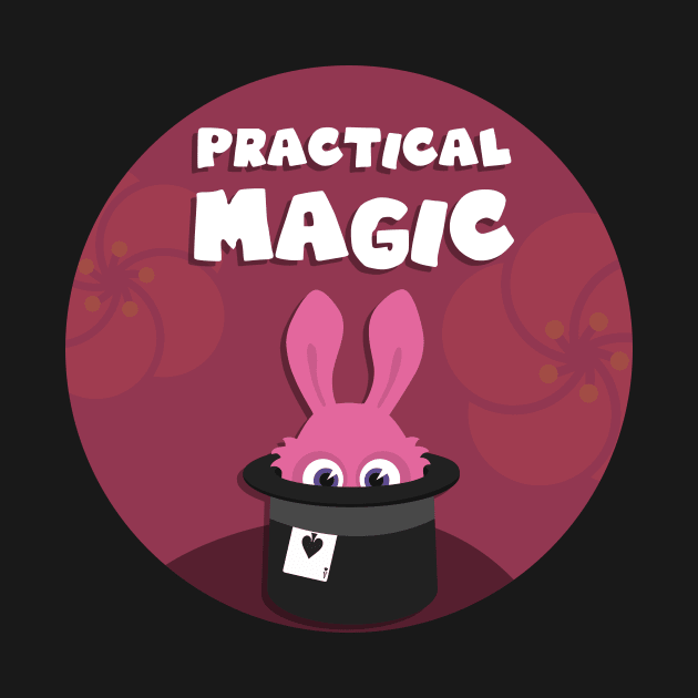 Practical magic cute magician rabbit by GoranDesign