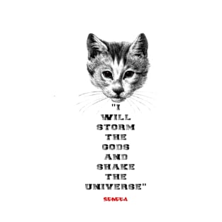 Seneca's Cat Quote T-Shirt