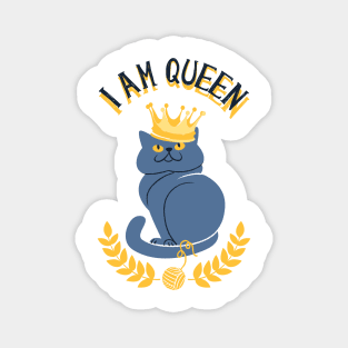 I'm Queen Cat Magnet