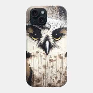 Art should comfort the disturbed and disturb the comfortable - Awesome Owl #9 Phone Case