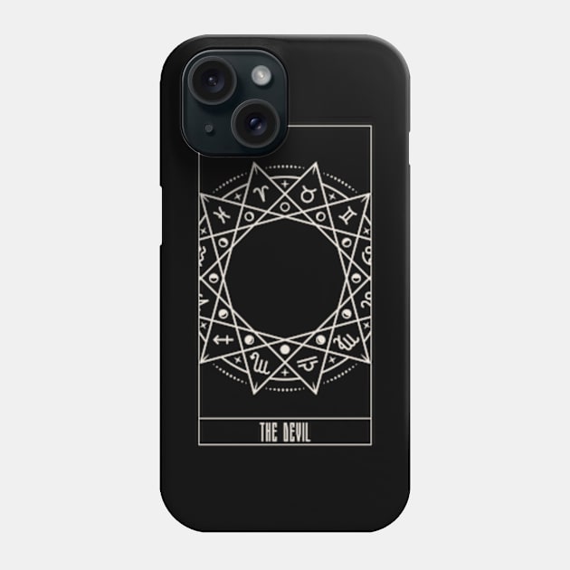 The Devil: "Temptation's Embrace" Phone Case by caimluart