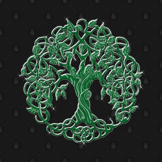 Tree of Life Green by Astrablink7