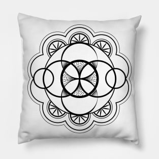 Mandala art design pattern Pillow