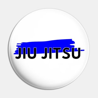 Brazilian Jiu Jitsu bjj blue belt Pin