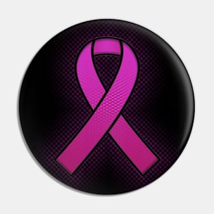 Breast Cancer Awareness Halftone Pin