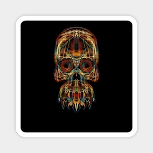 Electroluminated Skull - Vivid Magnet