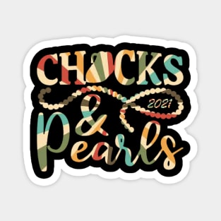 Chucks and Pearls 2021 Magnet