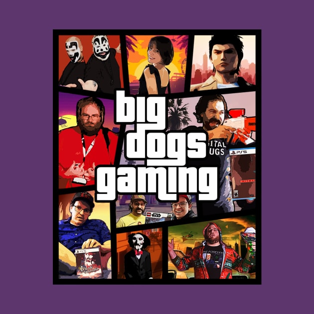 Big Dogs Gaming - GTA Game Cover by naraic101