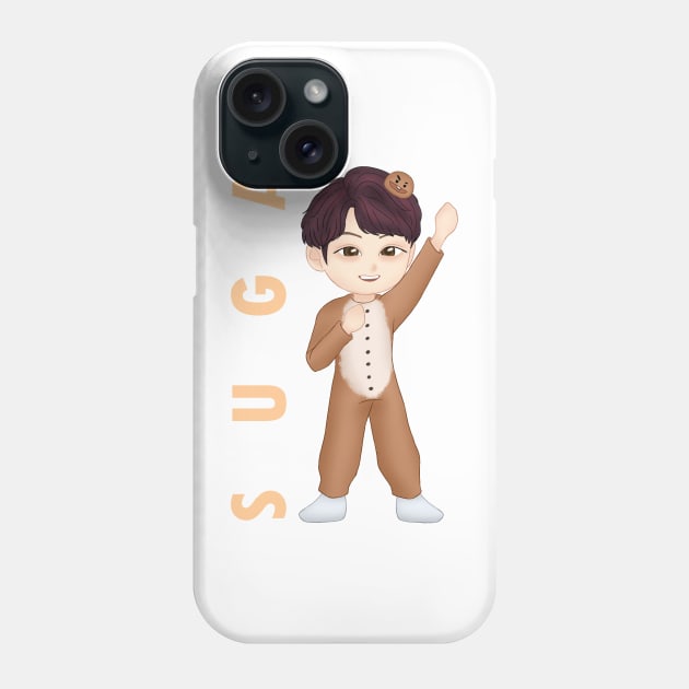 Anpanman Suga Phone Case by seventhdemigod