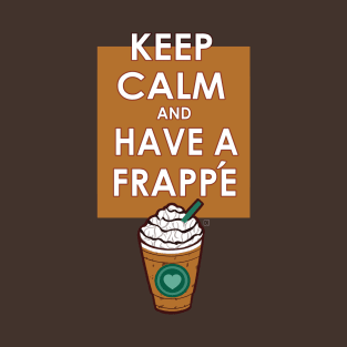 Keep Calm Cute Frappe Heart T-Shirt