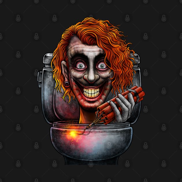 Horror toilet Monster #35 by Winya