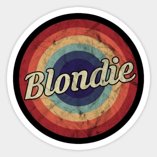 Blondie Sticker for Sale by parkadventure