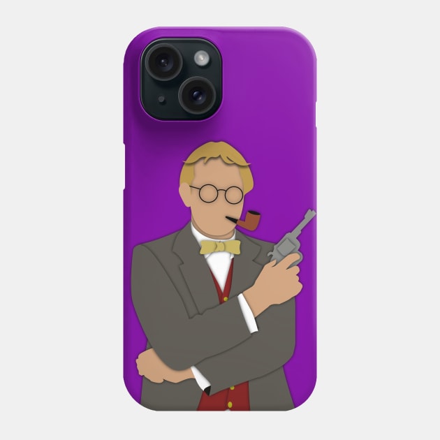 CLUE: Professor Plum Phone Case by Orson T.