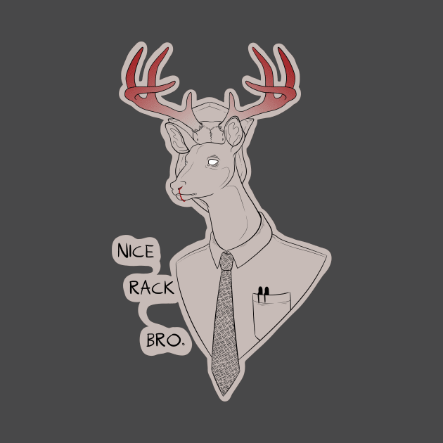 nice rack bro by bleedingheaart