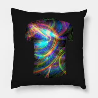 Cosmic Kaleidoscope Lens Flare Pillow