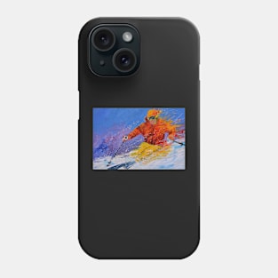 Skiing Phone Case