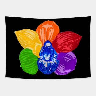 Rainbow Orchid 1 Tapestry