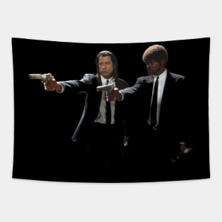 Vincent Vega And Jules Winnfield Pulp Fiction Tapestry