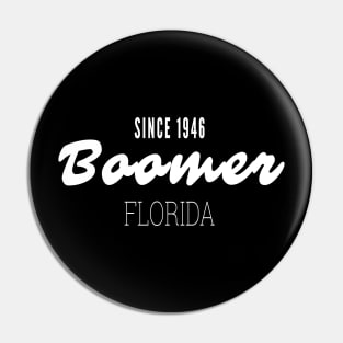 Boomer Florida Pin